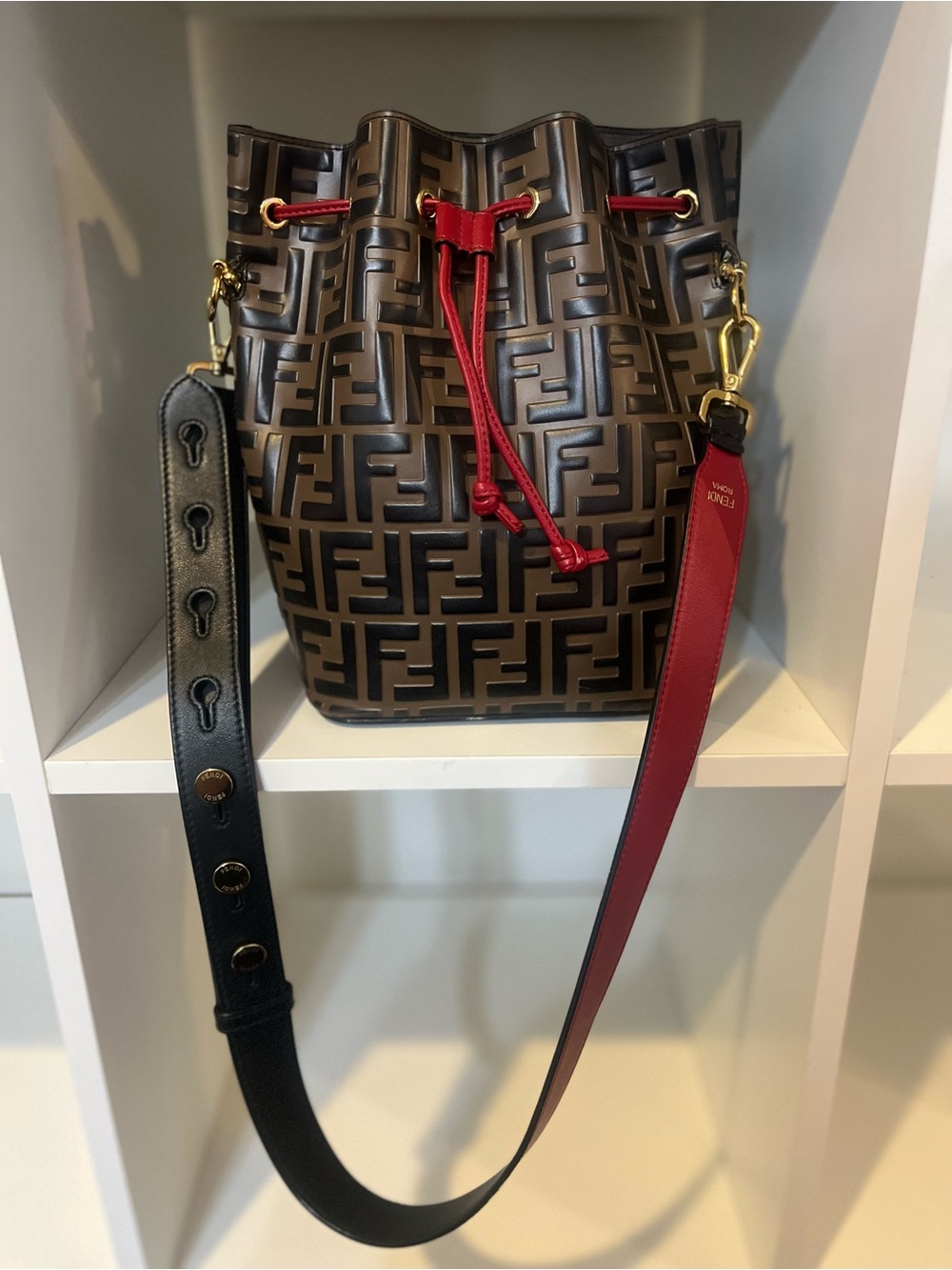 Fendi Zucca FF Mon Tresor bucket bag